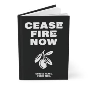 Ceasefire Now: Hardcover Journal Matte
